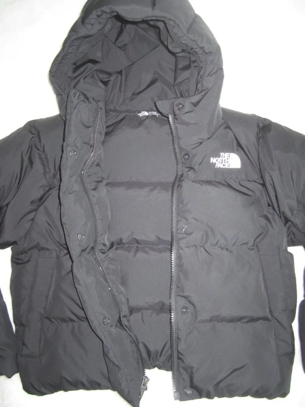 NORTH FACE North Down Hooded Jacket 600 Fill Girls M 10